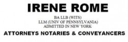 Irene Rome