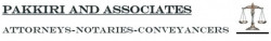 Pakkiri and Associates Law Firm