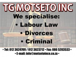 TG Motseto Attorney Inc. 