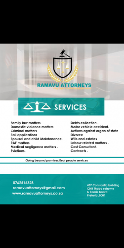  Ramavu Thabelo of Ramavu Attorneys Law Firm